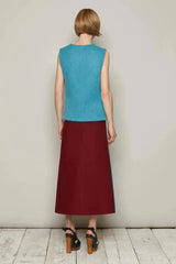 Huberta 裙子(栗色)