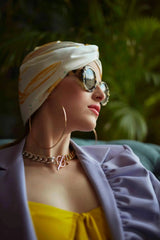 LOBSTER silk scarf