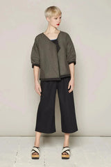 Liza Jacket (Grey & Black)