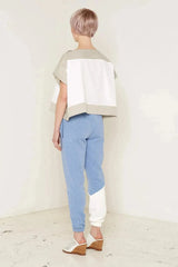 Luna 上衣(白色和米色)