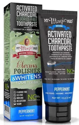 MyMagicMud Activated Charcoal Toothpaste 113g - Peppermint