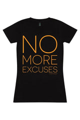 No More Excuses T 卹(黑色)