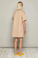 寶拉連衣裙(米色)