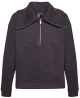 Restful 圈圈半拉链运动衫 Sb8089 都市灰色