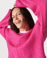 Pinnacle Wool Crew Neck Sb9091 Punk-Pink