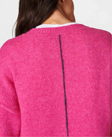 Pinnacle Wool Crew Neck Sb9091 Punk-Pink