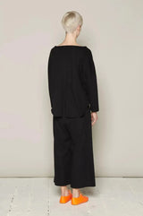 莎莉上衣(黑色)