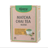 KINTRA FOODS Matcha Chai Tea Blend Tea Bags x25
