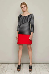 Sophie 上衣(黑色和白色)