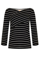 Sophie 上衣(黑色和白色)