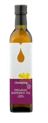 Clearspring Organic Rapeseed Oil 500ml