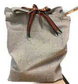 Sustainable Hand Block-Printed Cotton Gift Bag