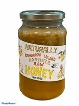 Naturally Kangaroo Island Organic Raw Honey 500g