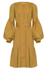 Susie 連衣裙(橙色)