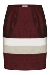 Togo 半身裙(酒紅色)