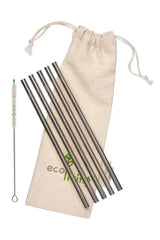 Bulk Stainless Steel Drinking Straws - Bent