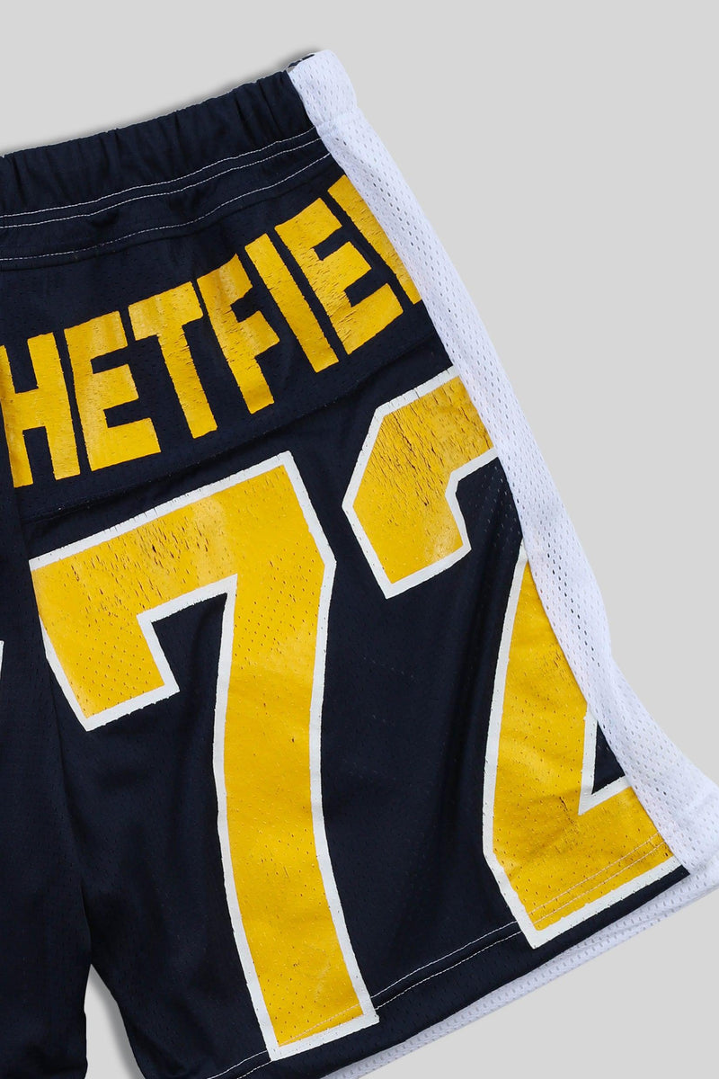 Unisex Rework Wolverines Jersey Shorts - Women-L, Men-M