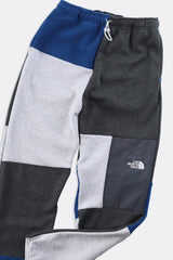 Rework Unisex North Face Patchwork Fleece Pant - S