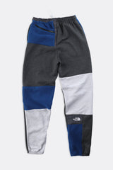 Rework Unisex North Face Patchwork Fleece Pant - S