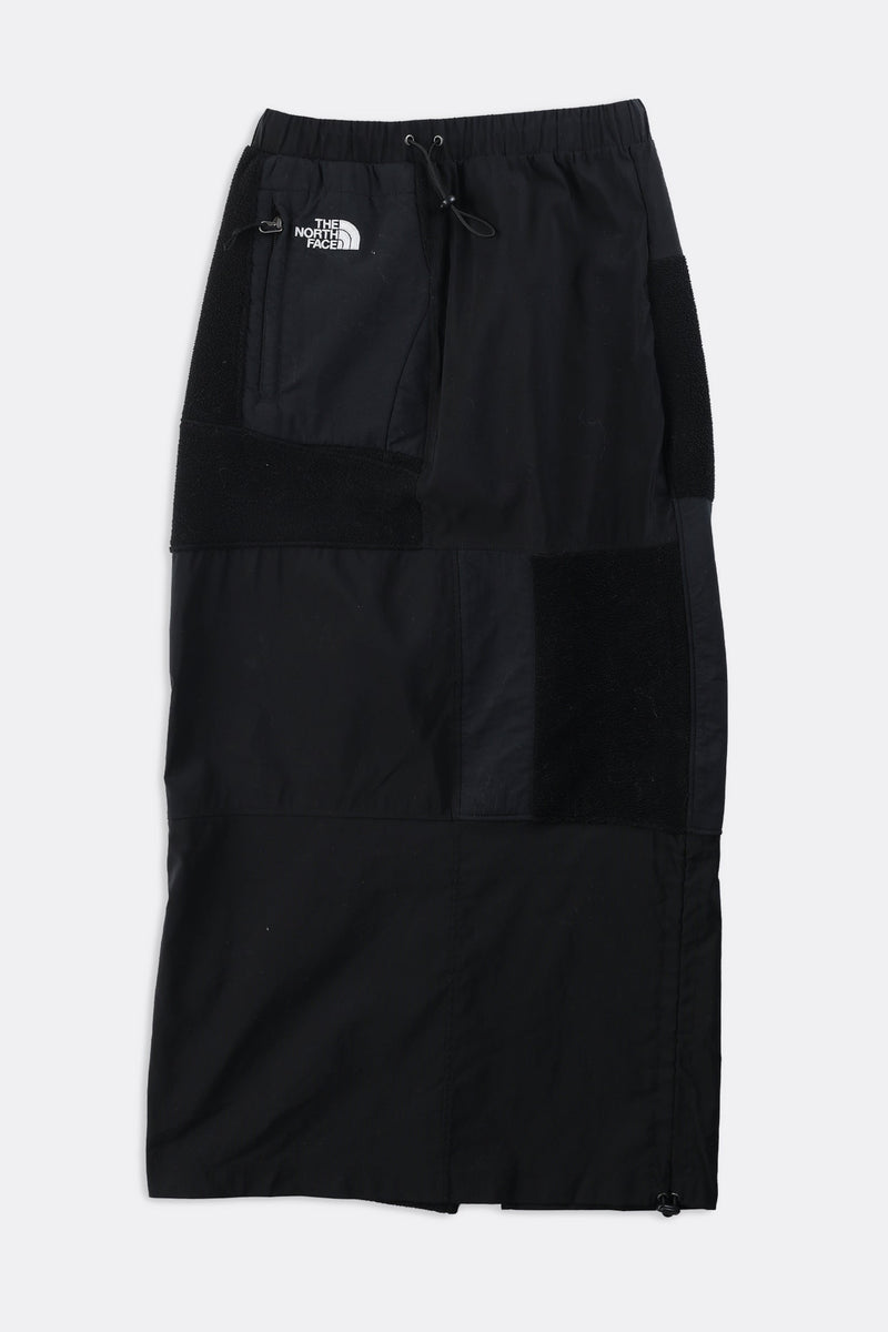 Rework North Face 抓絨中長裙