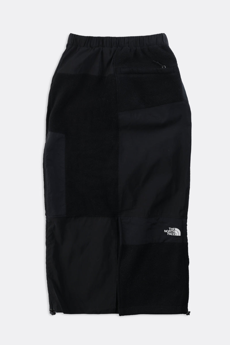 Rework North Face 抓絨中長裙