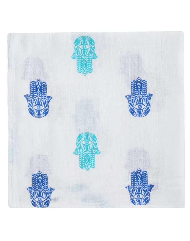 Organic Swaddle - Hamsa