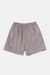 Unisex Rework Oxford Boxer Shorts - Women-XS, Men-XXS