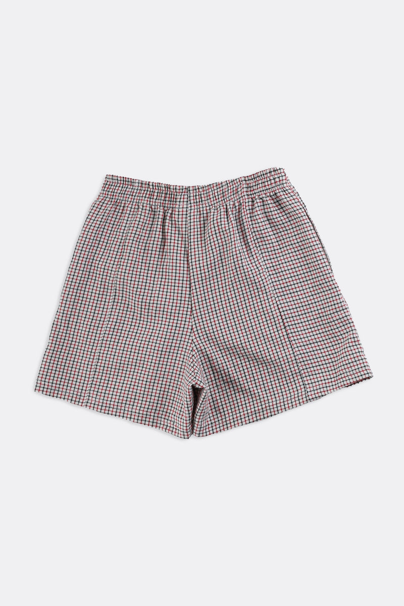 Unisex Rework Oxford Boxer Shorts - Women-XS, Men-XXS