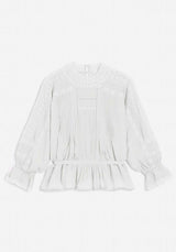 Blouse 2hva27-v09011 Blance