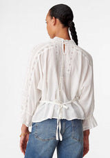 Blouse 2hva27-v09011 Blance