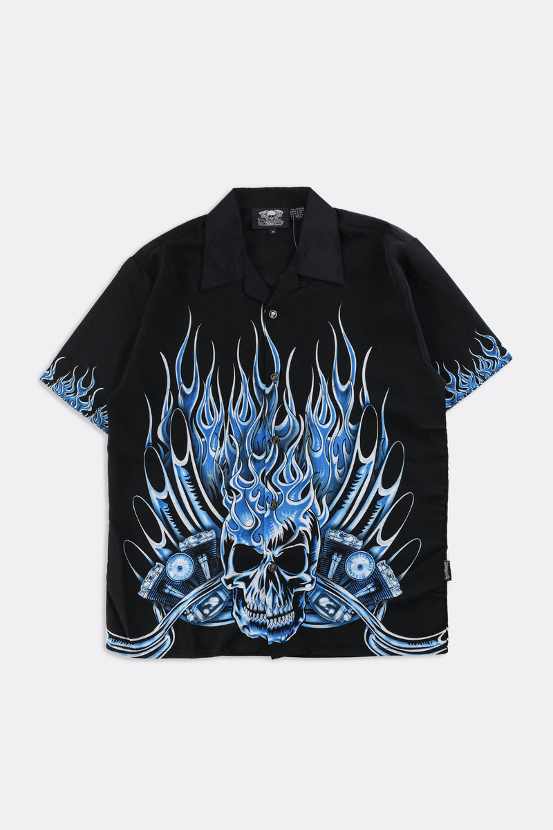 Deadstock 蜻蜓火焰营地衬衫 - M、L、XL、XXL