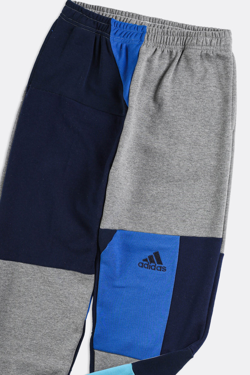 Unisex Patchwork Adidas Sweatpants - Women-S, Men-XS