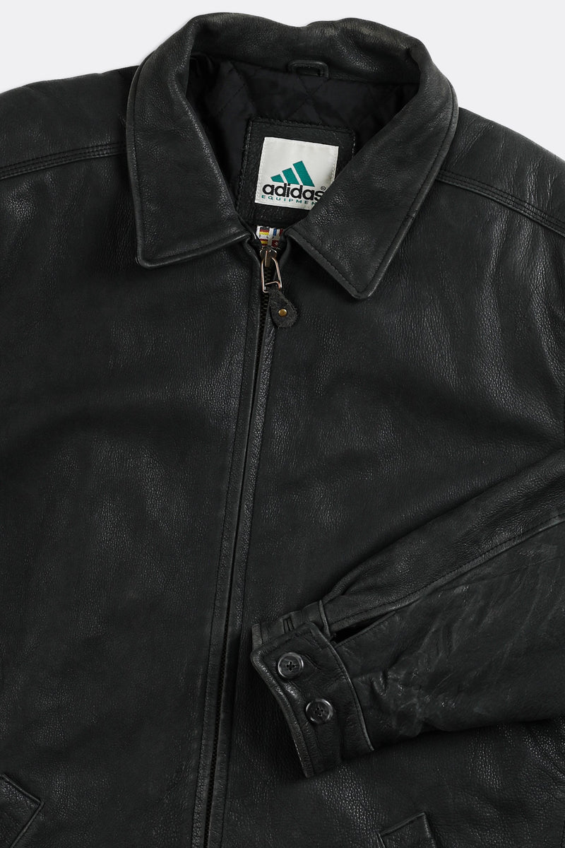 Vintage Adidas Leather Jacket