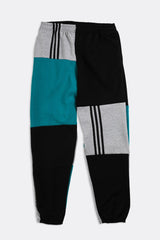 Unisex Rework Adidas Patchwork Sweatpants - L