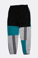 Unisex Rework Adidas Patchwork Sweatpants - L