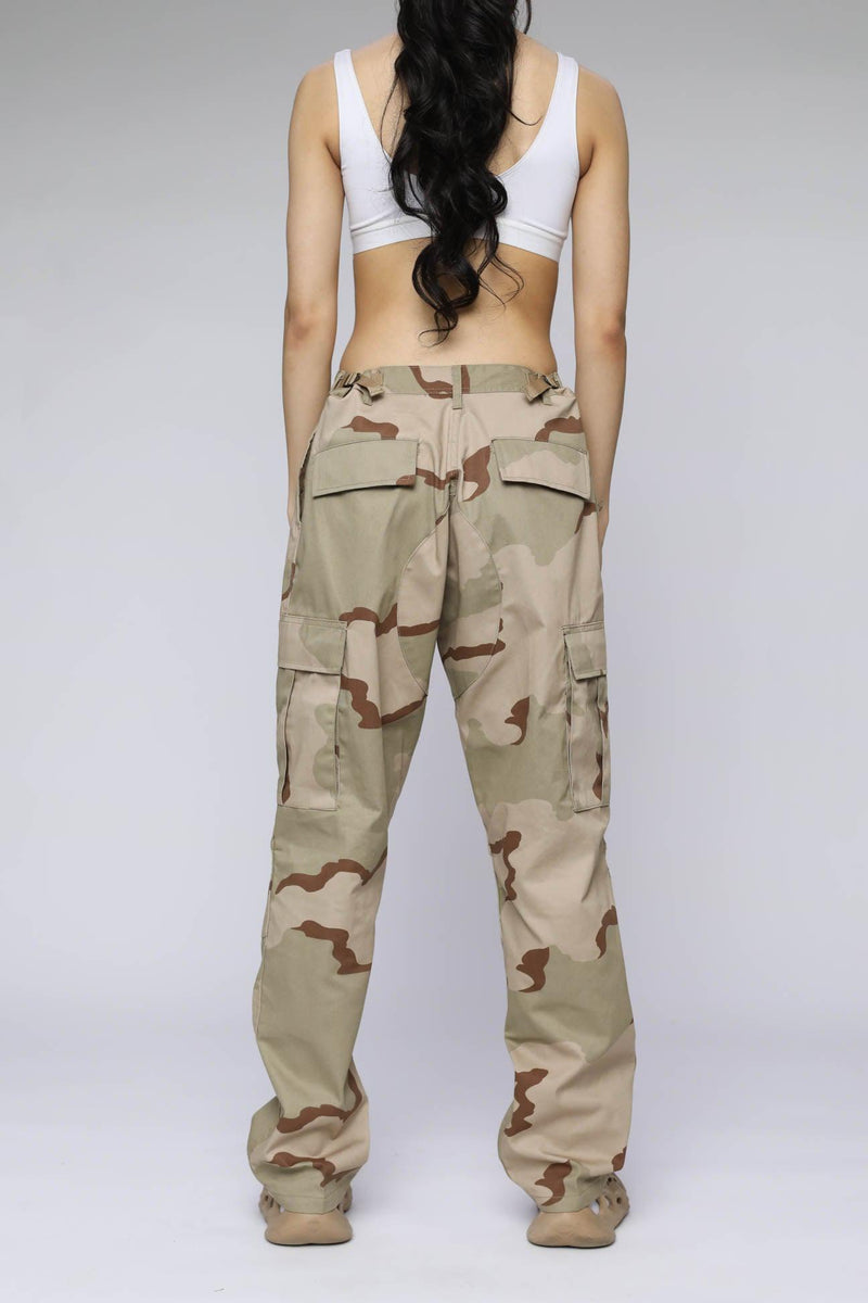 Sand Camo BDU Pants - S, M, L