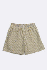 Unisex Rework Oxford Boxer Shorts - XS