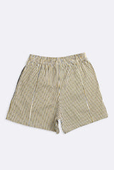 Unisex Rework Oxford Boxer Shorts - XS