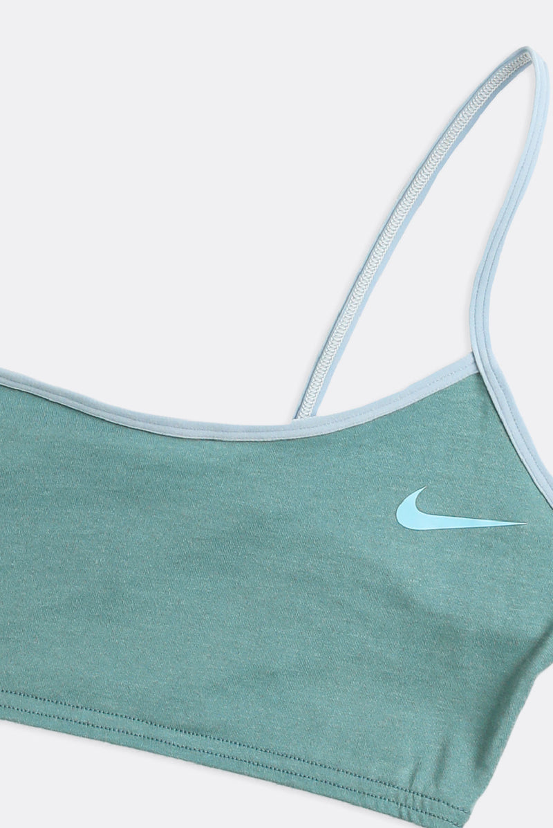 Rework Nike One Shoulder Bra Top - M