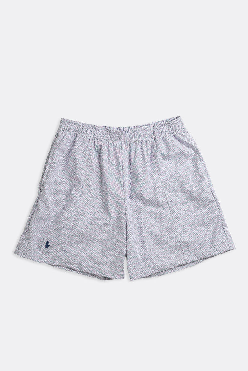 Unisex Rework Oxford Boxer Shorts - M