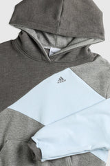 Rework Adidas Patchwork Sweatshirt - M