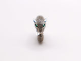 Panther Majesty Silver Ring - Embrace Elegance