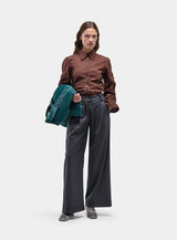 SMITH 灰色修身长裤