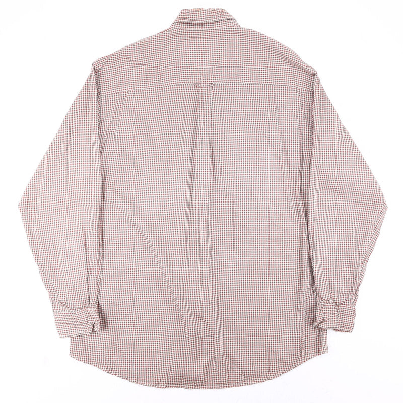 WOOLRICH Beige Classic Long Sleeve Check Shirt Mens L