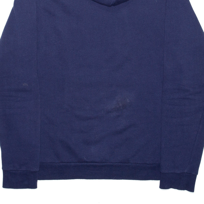 FILA Blue Pullover Regular Hoodie Mens S