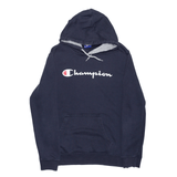 CHAMPION Blue Pullover Regular Hoodie Womens M