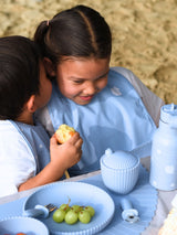 Seashell Silicone Placemat - Blue｜Kids Placemat