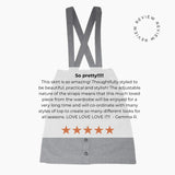 Parker Pinafore Skirt - Pre-loved - Size 6 ♻️