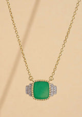Necklace Kara Necklace Green-Onyx