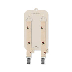 2 Pack Pacifier Strap - Cherry